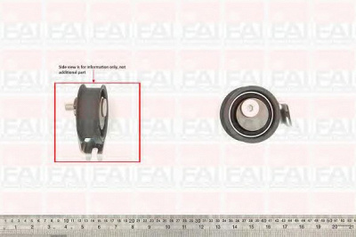 FAI AUTOPARTS t9581 -  Натяжной ролик, ремень ГРМ